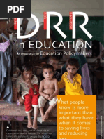 UNESCO - DRR in Education Brochure