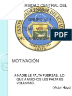 Exposicion Voluntad Psicologia