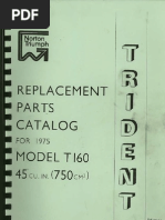 Triumph T160 Parts Catalog