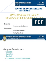 Fundamentos de Ingeniería Del Software. UML - Casos de Usos