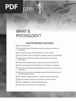 What Is Psychology?: Chapter Preview Questions