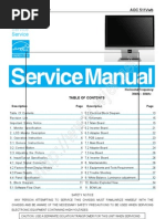 AOC 511vwb 15inch LCD Monitor SM