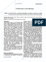 Science Direct + Biochemical System A Tics and Ecology - A Comparative Study of Flavonoids in Some Members of The Papaveraceae