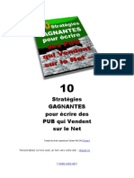 10 Strategies Gagnantes