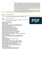 Rotación Forestal: Término Ciclo de Corta Forestal Definición Es El Número de Años Calculados o Fijados en Un