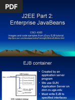 J2Ee Part 2: Enterprise Javabeans