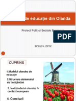 Sistemul de Educație Din Olanda