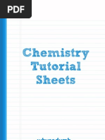 Amity - Chemistry Tutorial Sheets - Why So Dumb