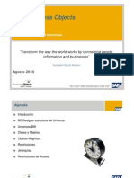 SAP Business Objects - Universe Design