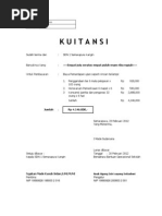 Kwitansi Bos