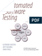 Automated Software Testing