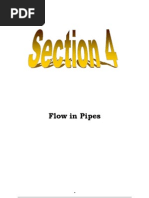 Section 4 2010 Flow in Pipes