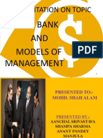 Presentation On Topic: HDFC Bank AND Models of Management