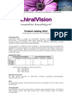 ChiralVision Product List