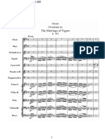 (Opera) - Mozart - Las Bodas de Figaro - Obertura (Partitura, Music Score)