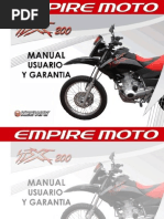 Manual de Usuario TX 200 2010