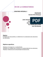 Determinación de La Conductancia