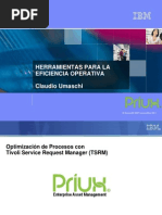 Herramientas para La Eficiencia Operativa. IBM