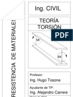 Torsion Coulomb Teoria Carat Formulas