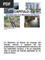 Capitulo I - Introducción A La Mecanica de Rocas