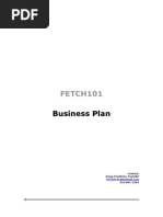 FETCH101 Business Plan Final