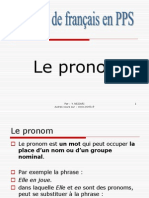 Le Pronom