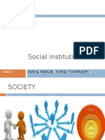 Social Institution