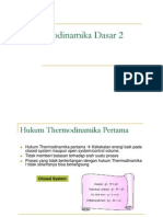 Thermodinamika 2 - Kuliah 2 PDF