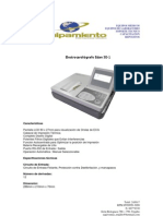 Electrocardiógrafo Edan SE - 1