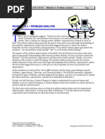 Case Study CTTS - Milestone 02 Problem Analysis