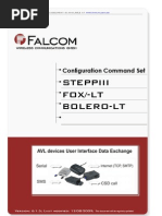 SteppIII Fox Bolero LT PFAL Configuration Command Set 2.6.3 01