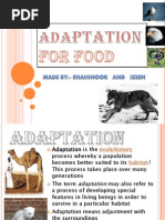 Compassion Adaptation For Food