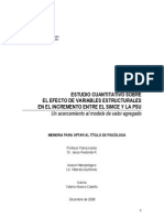 Estudio Cuantitativo Efecto Variables Estructurales Incremento Simce Psu