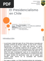 El Presidencialismo en Chile