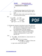 Thermodynamics Numericals