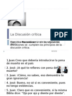 La Discusion Critica