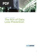 The ROI of Data Loss Prevention: A Websense White Paper