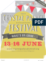 Crystal Palace Festival Whats On Guide