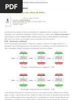 Modos de Operação Das Cifras de Bloco