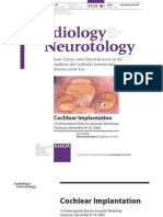 Cochlear Implantation