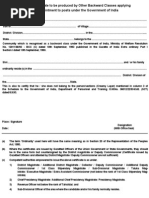 Obc Certificate Format