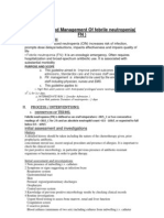 Diagnosis and Management of Febrile Neutropenia 4567