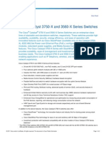 Cisco Catalyst 3750-X and 3560-X Series Switches: Data Sheet