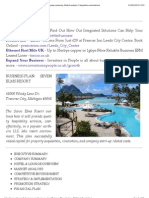 Hotel Resort Business Plan - Executive Summary, Company Summary, Market Analysis, Competitive Environment