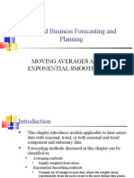 Applied Business Forecasting and Planning: Moving Averages and Exponential Smoothing