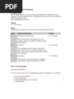 An Overview of IELTS Speaking