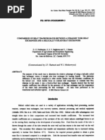 D.G. Prabhanjian, G.S.V. Raghavan, T.J. Rennie, Comparison of Heat Transfer Rates Between A Straight Tube HE and A Helically Coiled HE - 2002