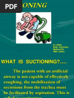 Suctioning