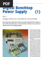 Digital Benchtop Power Supply Part 1