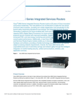 Cisco 2901 Router Datasheet